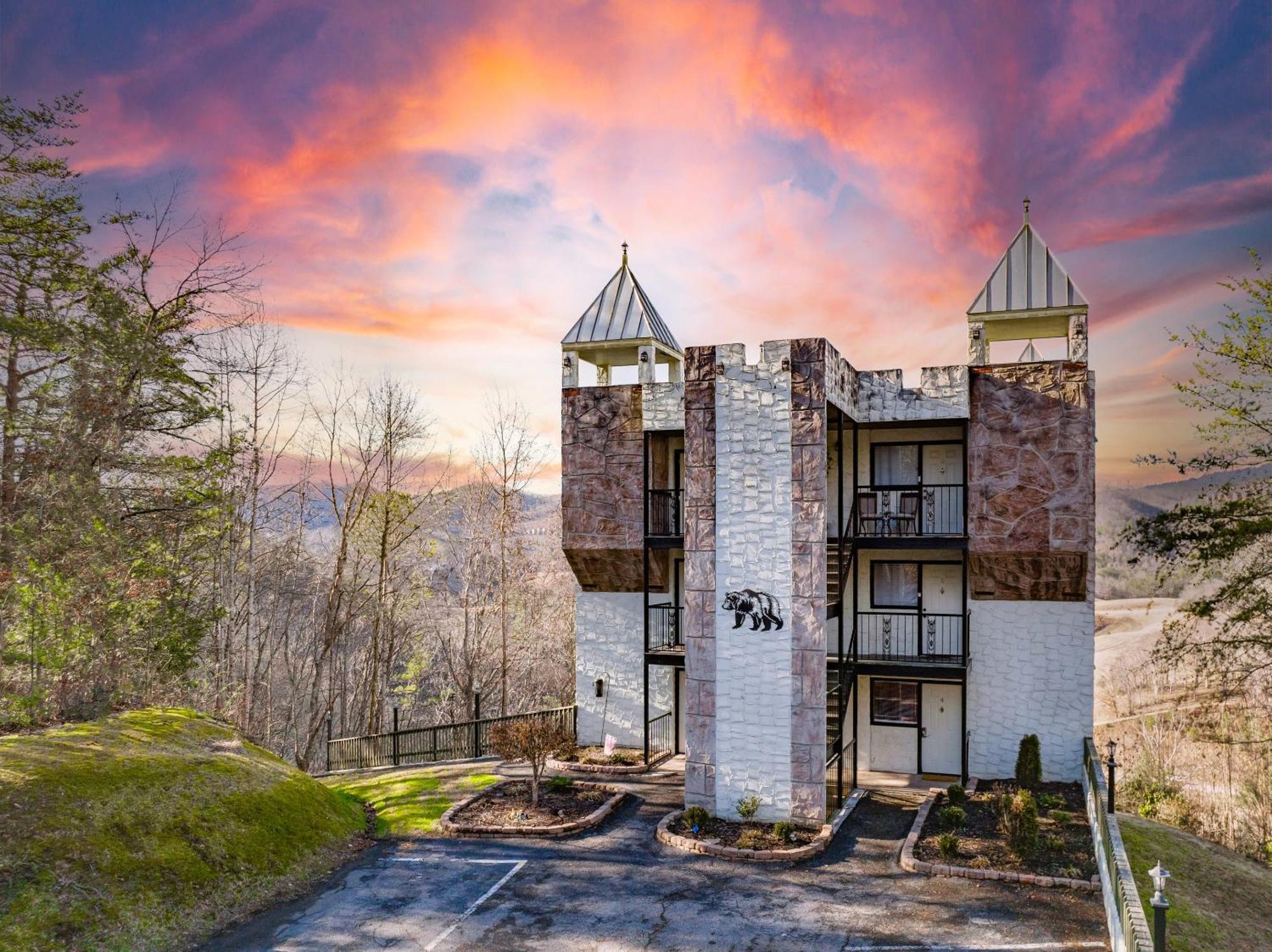 塞维尔维尔Mountain Views At Dolly'S Castle Unit 3别墅 外观 照片